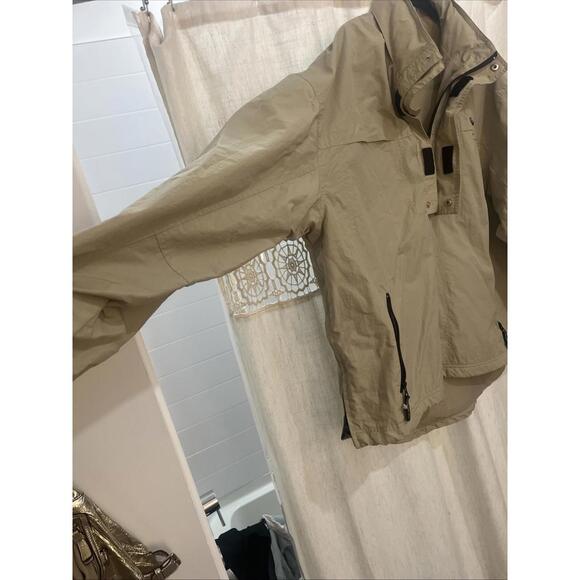Chaps Ralph Lauren Men's Beige Windbreaker Jacket Large, Size XL - Picture 5 of 9